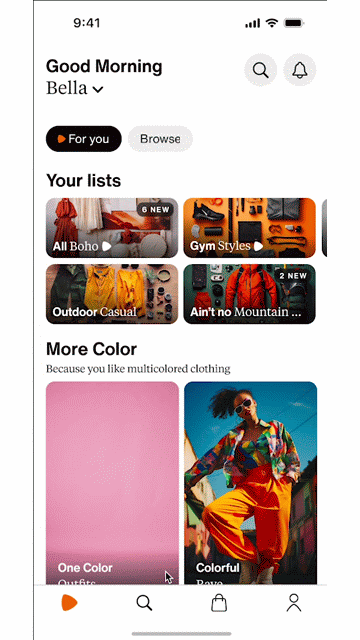 Personalised Home Feed