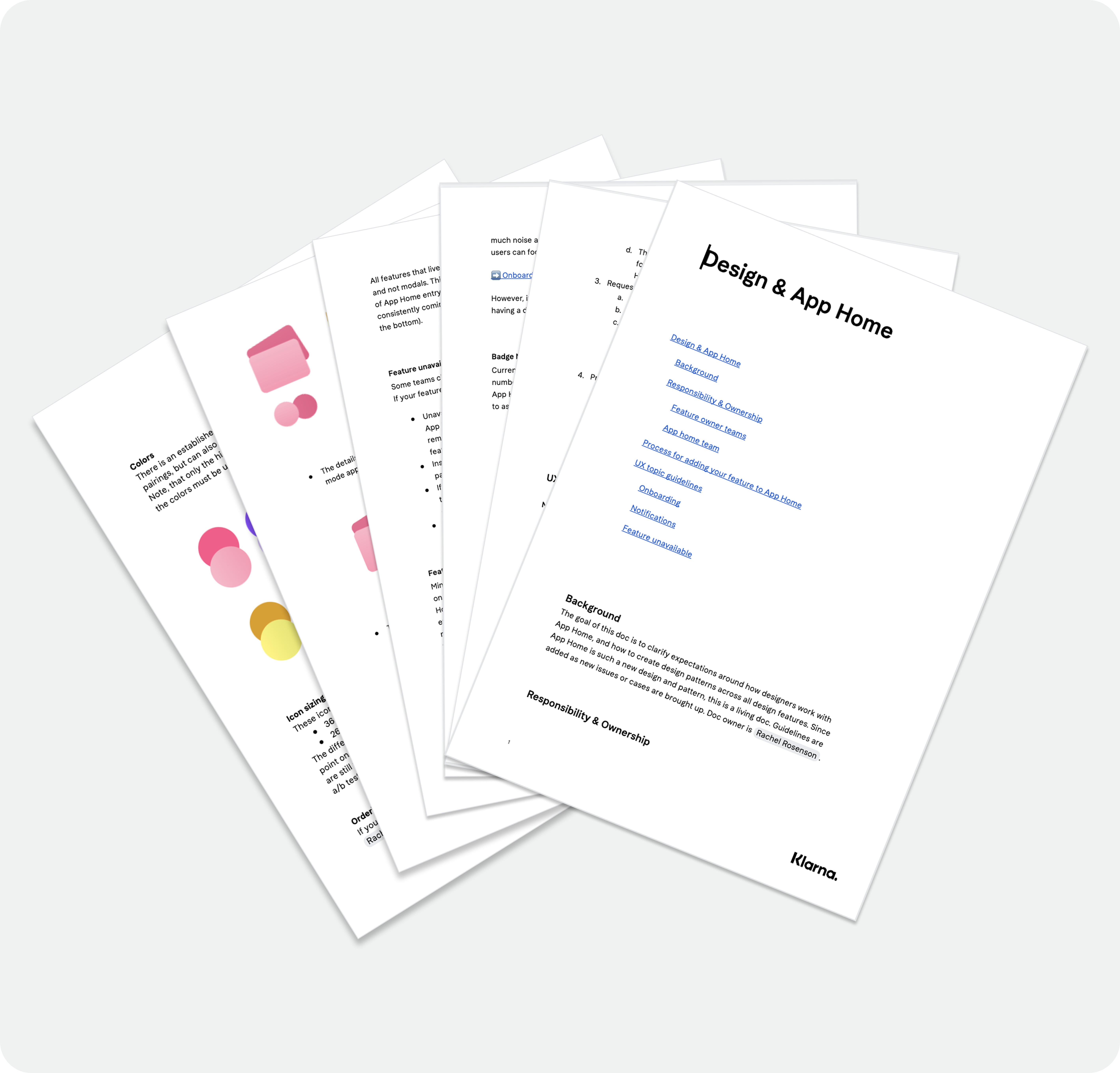 After — tiered, intent-grouped home screen